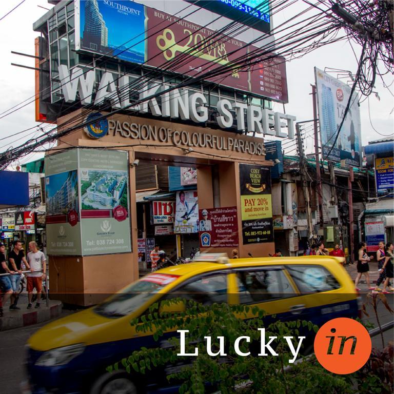 Lucky In Hotel Pattaya Exterior foto